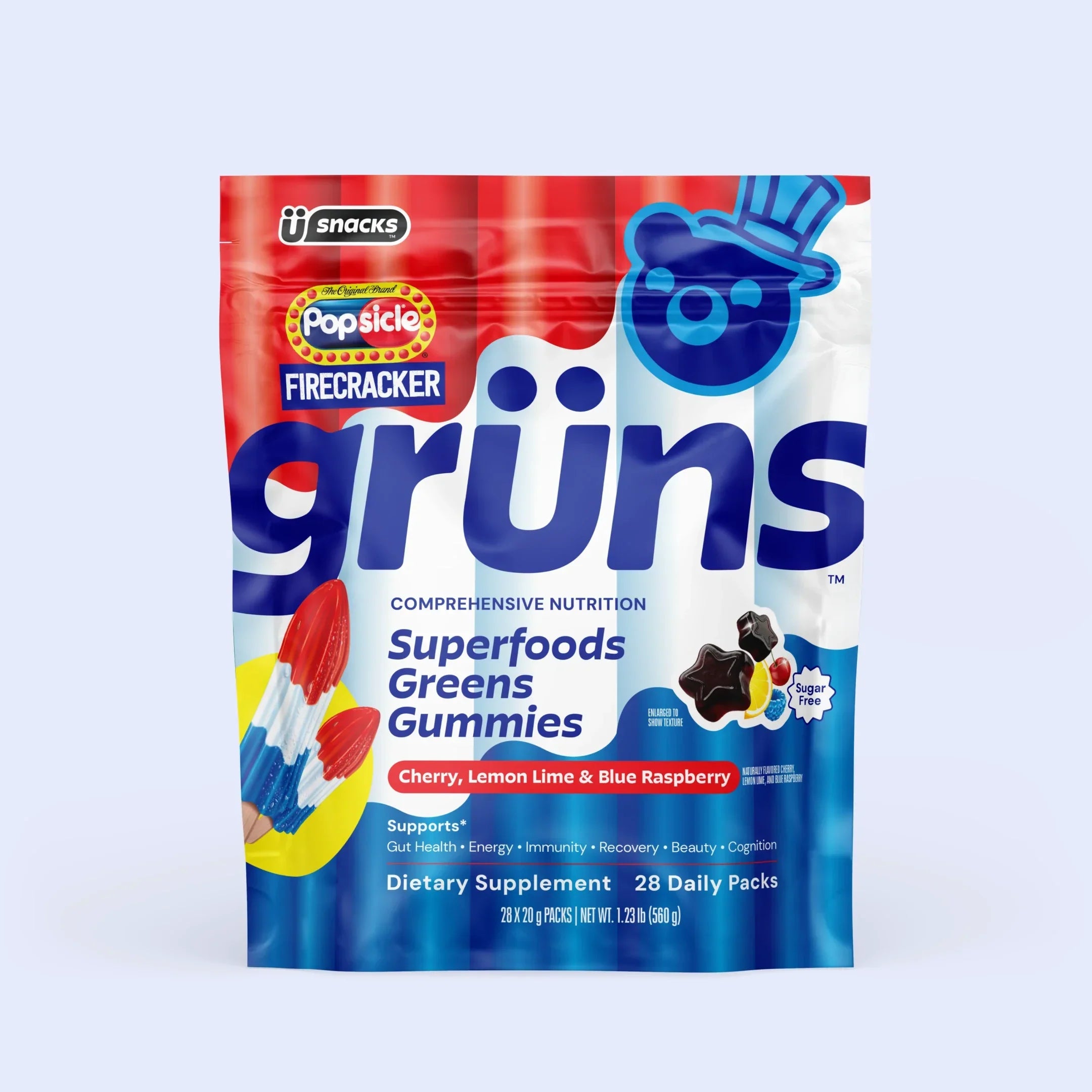 Popsicle® Firecracker Grüns - Party Pick